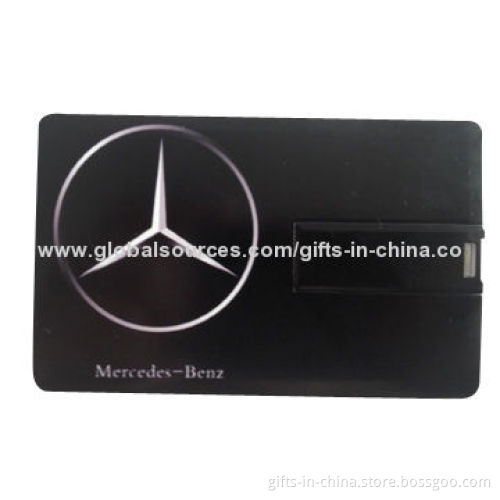 Credit Card/USB Flash Disk with 1/2/4/8/16/32GB Capacity, PayPal Accepted, Free Samples